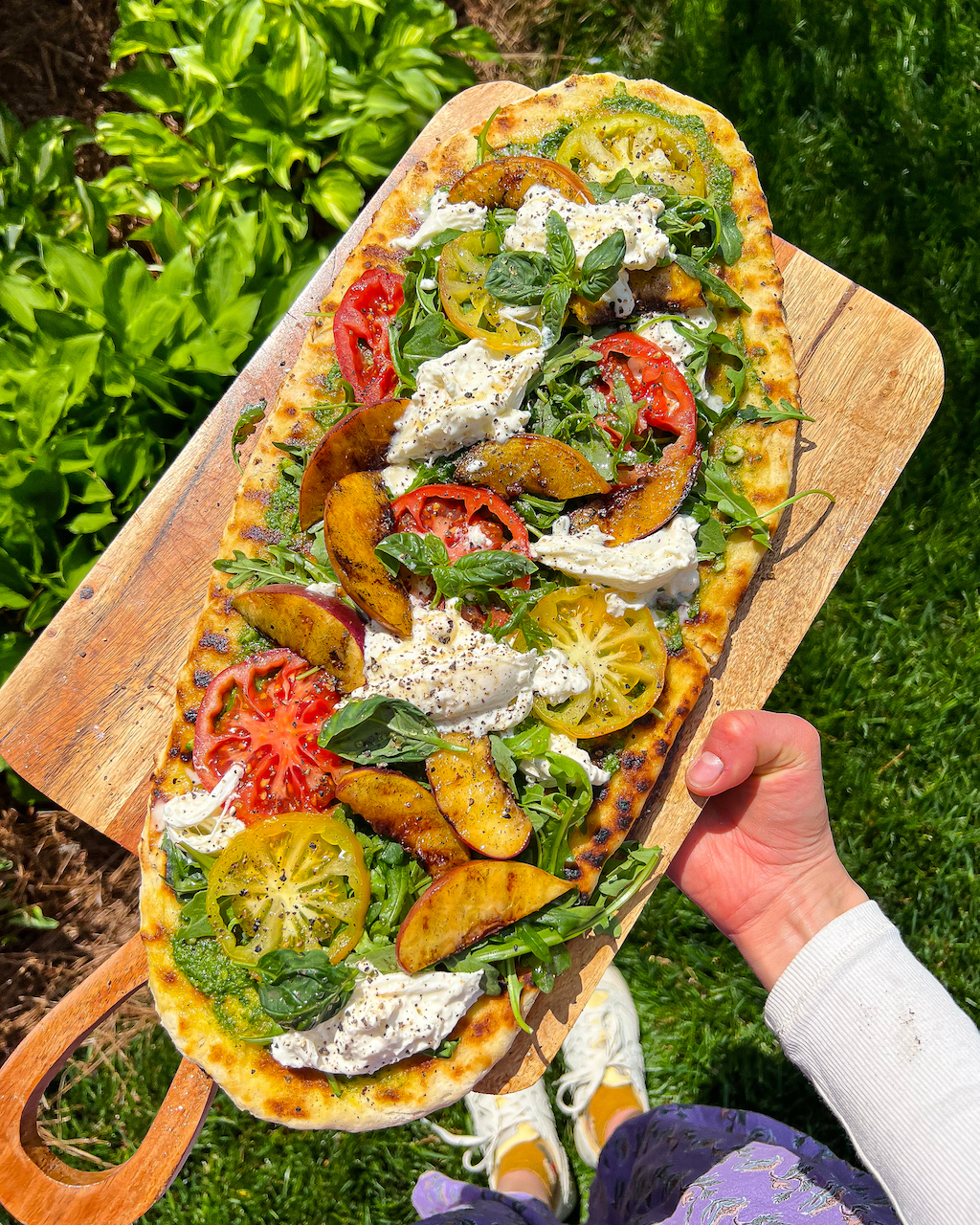 sourdough flatbread